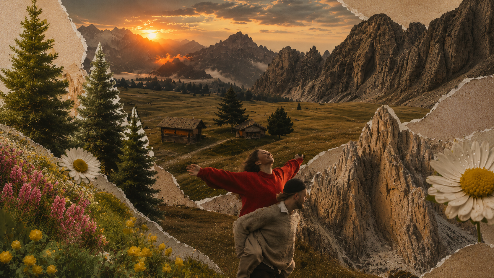 Dolomites moodboard